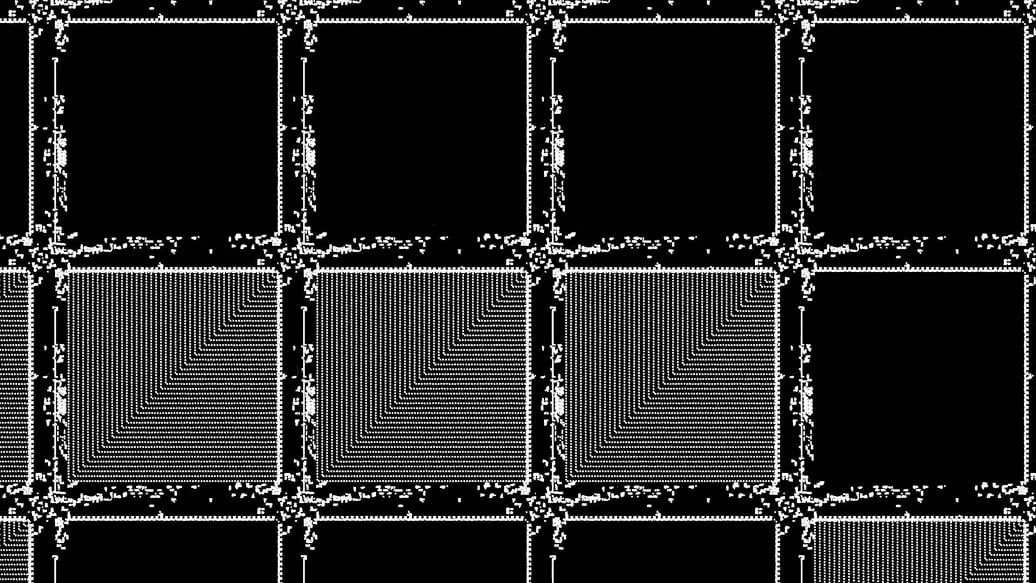 Le jeu de la Vie (Game of Life) est un automate cellulaire devenu un jeu de simulation mathématique, John Horton Conway, 1970.